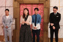 左から、東京ホテイソン・ショーゴ、ヒコロヒー、トンツカタン森本、ガクテンソク奥田。(c)フジテレビ