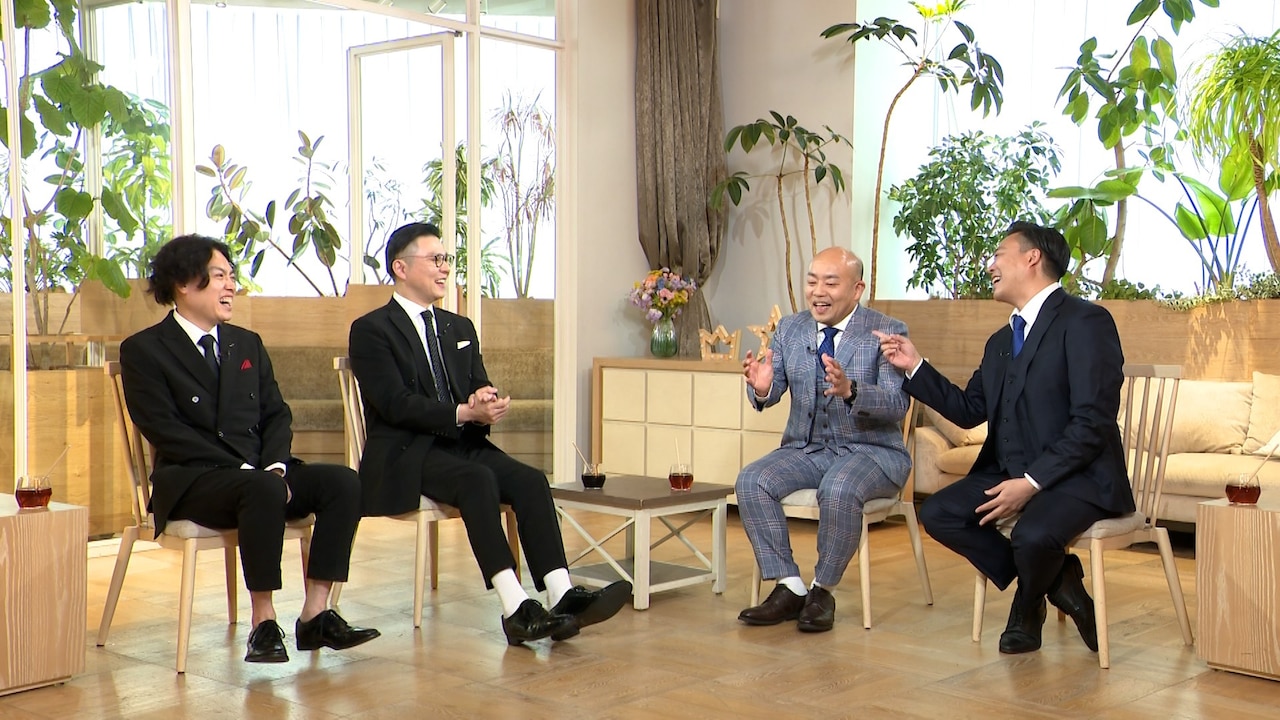 「ボクらの時代」に出演する（左から）ガクテンソク、ギャロップ。(c)フジテレビ