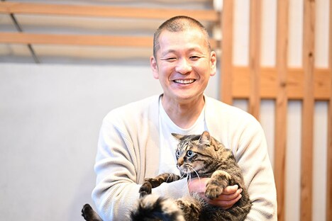 U字工事・益子と猫。