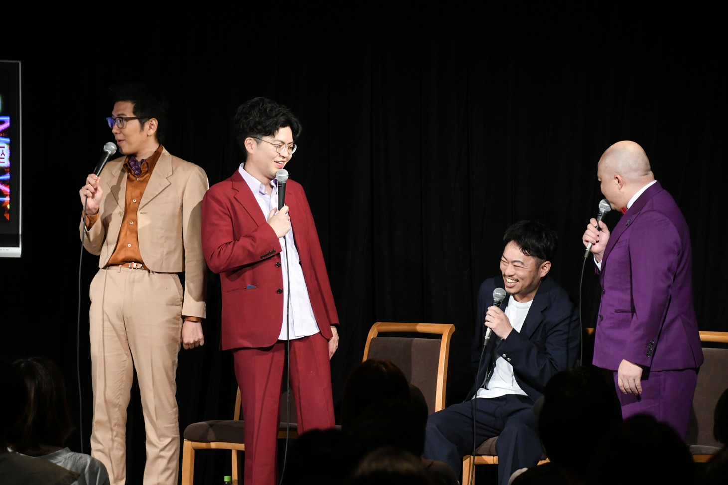 シシガシラ浜中だけ立たない場面。