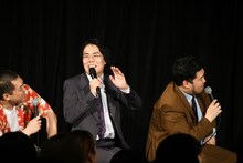 令和ロマンのネタのプレイバック中の様子。