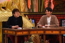 左からヒューマン中村、真輝志。(c)関西テレビ