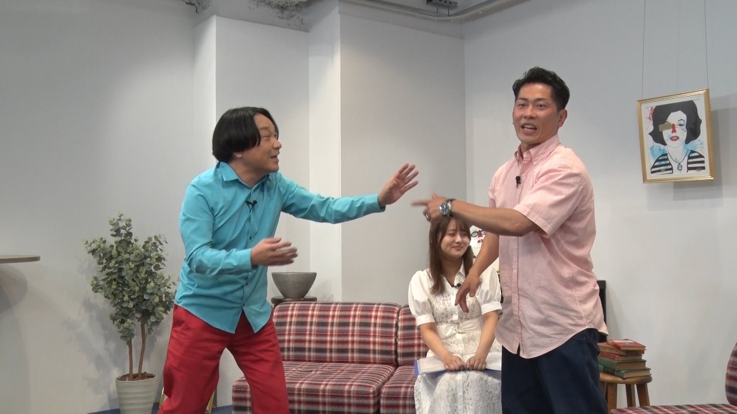 永野とジャングルポケット太田、近藤千尋夫妻。