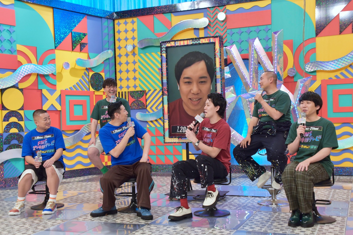 「FNS27時間テレビ 日本一たのしい学園祭！」記者発表の様子。