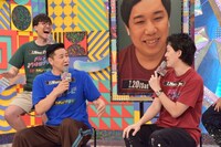 記者発表のワンシーン。