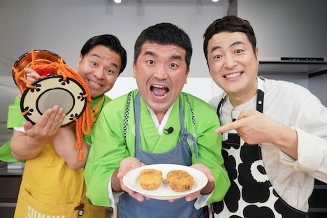 すゑひろがりずと水田信二。