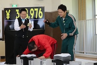 「華大さんと千鳥くん 夏の金沢ロケ2時間SP」のワンシーン。(c)関西テレビ