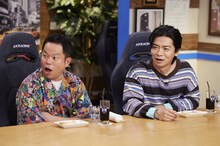 ダイアン津田とマヂカルラブリー・野田クリスタル。(c)ABCテレビ