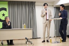 清川雄司のよしもとアカデミー特別授業の様子。