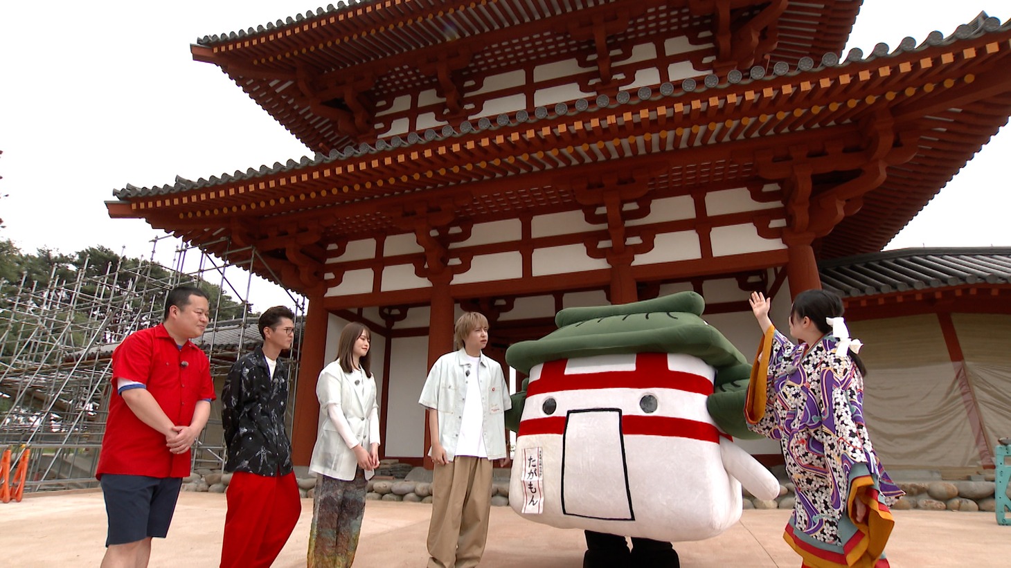 「1300年前からバズってる!? 聖地巡礼＆グルメたびin多賀城」のワンシーン。(c)ミヤギテレビ