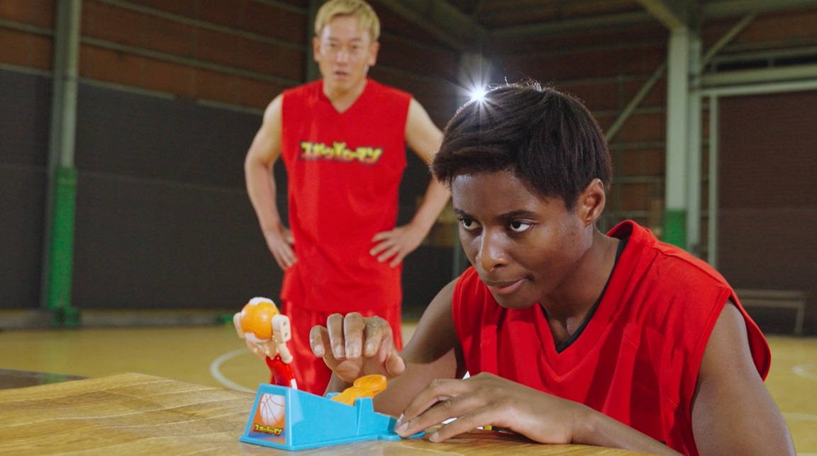 「スポーツヒューマン」のCM「スポーツヒューマン登場」編より。