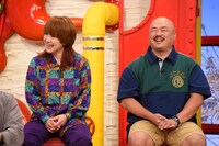 左から渚、安田大サーカス・クロちゃん。(c)関西テレビ