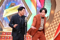 ファーストステージでの金魚番長。(c)ABCテレビ