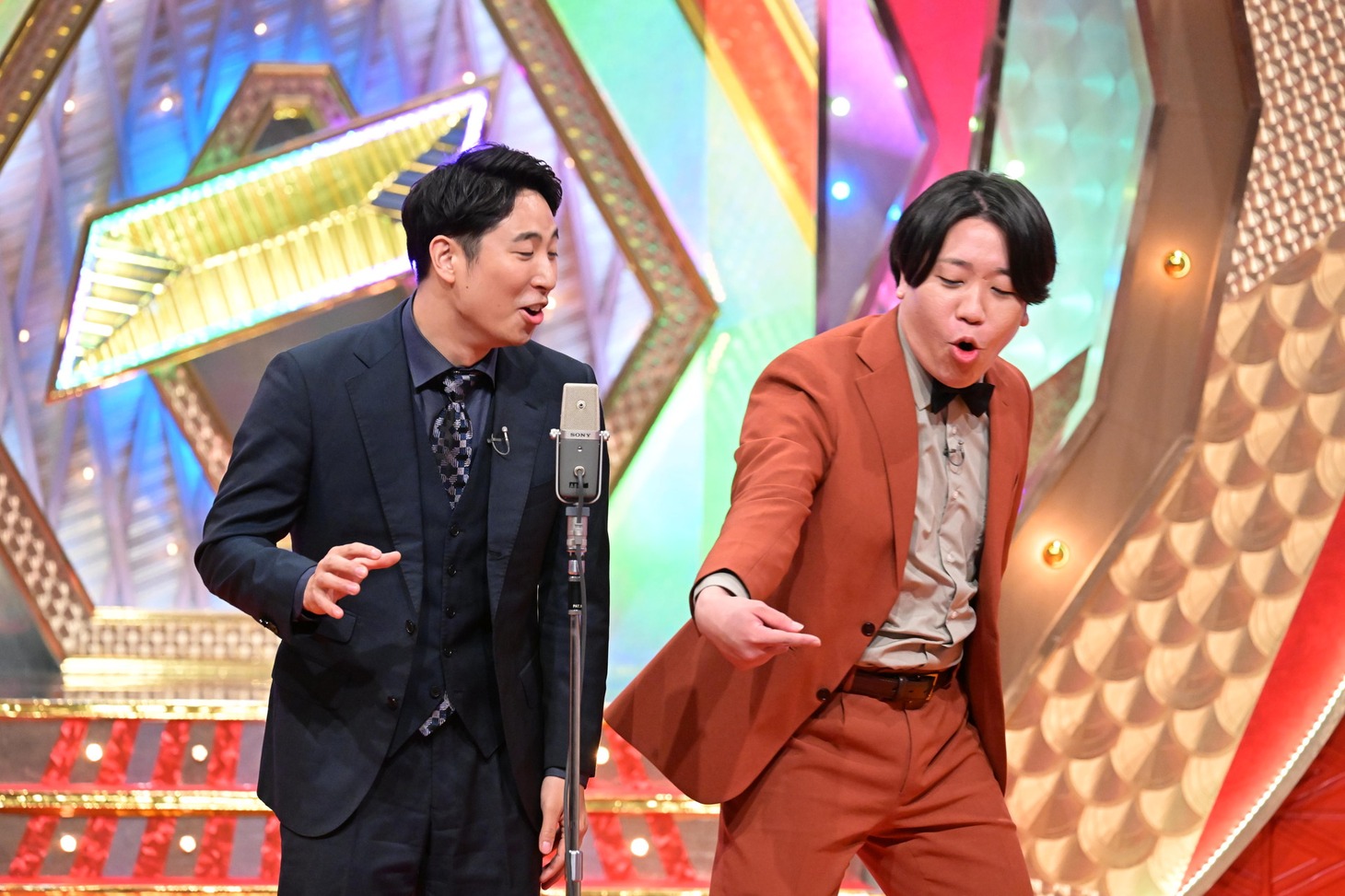 ファーストステージでの金魚番長。(c)ABCテレビ