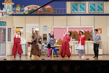 「吉本新喜劇65周年記念ツアー」初日公演の様子。