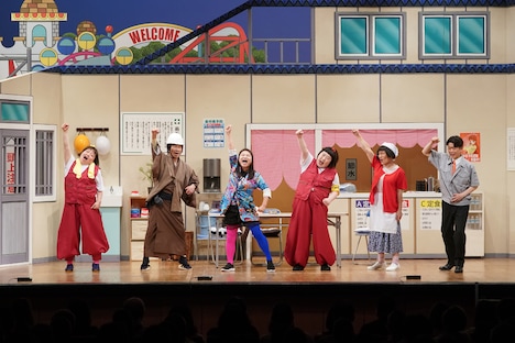 「吉本新喜劇65周年記念ツアー」初日公演の様子。