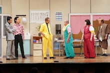 「吉本新喜劇65周年記念ツアー」初日公演の様子。