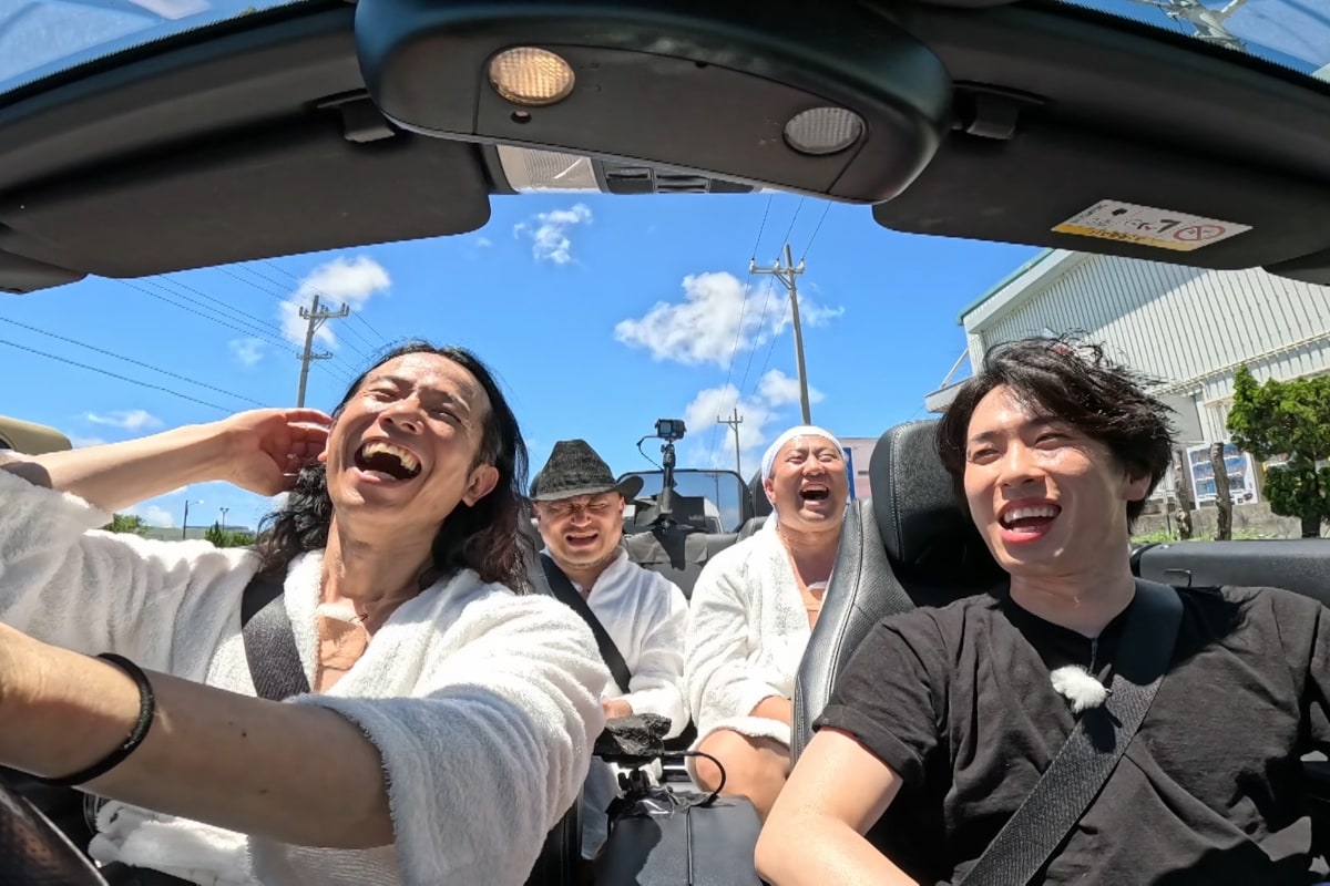 左から、品川庄司・庄司、ハリウッドザコシショウ、とにかく明るい安村、宮舘涼太。(c)TBS