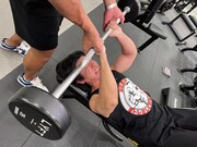 「なぜ君は筋トレをしていないのか？」5repのワンシーン。(c)BSテレ東