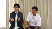 左から片寄涼太、パンサー尾形。(c)読売テレビ