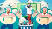 シェアフルのCM「おいでよ！シェアフル！」編より。