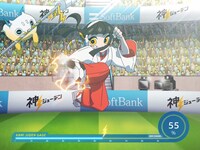 CM「神ジューデンガール」編のワンシーン。