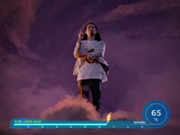 ラスボス（CM「神ジューデンガール」編のワンシーン。空ジェシカ川北）