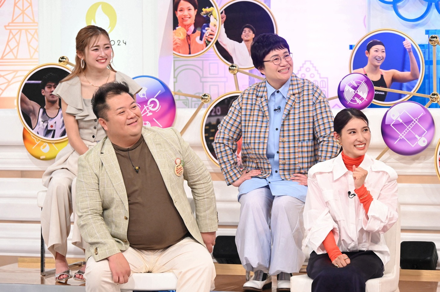 「新事実！オリンピック名場面 最強金メダルアワード」のワンシーン。(c)日本テレビ