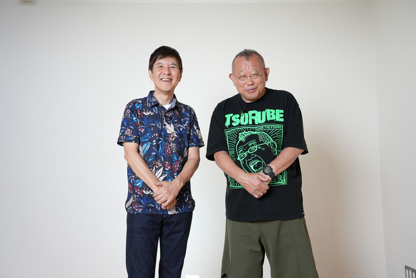 「無学 鶴の間」に出演した（左から）関根勤、笑福亭鶴瓶。