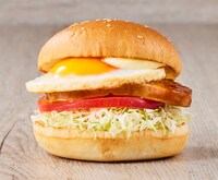 「スパムバーガー」