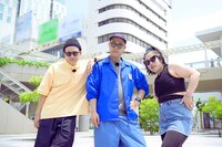 左からミキ亜生、コロコロチキチキペッパーズ・ナダル、ゆりやんレトリィバァ。(c)BSよしもと