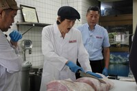 「ジュニア＆くっきー！の絶品食材発見ドライブ」より。(c)テレビ信州