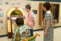 加藤茶と高木ブーと西山喜久恵アナ。