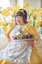 3時のヒロインかなでが参加した「ゼクシィ」巻頭グラビア企画より。