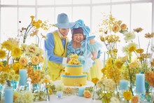 3時のヒロインかなでが参加した「ゼクシィ」巻頭グラビア企画より。