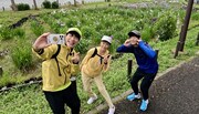 左から、麒麟・川島、高島礼子、パンサー向井。(c)TBS