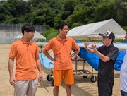 テストフライトに臨むティモンディ。(c)読売テレビ