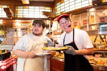 スカート澤部さんと檜原さん。