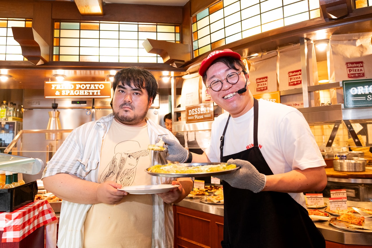 スカート澤部さんと檜原さん。