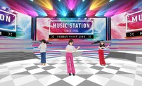 「ミュージックステーション」とコラボした「MUSIC STATIONダンススタジオ」。