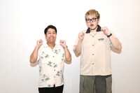 ウエストランド井口と飯塚大悟。