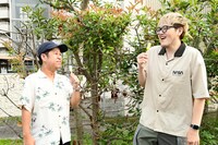 ウエストランド井口と飯塚大悟。