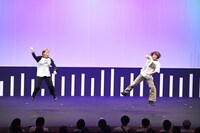 エンディングで「終わった！」と飛び跳ねるAマッソ。