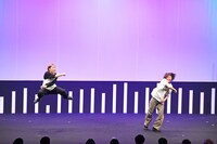 エンディングで「終わった！」と飛び跳ねるAマッソ。