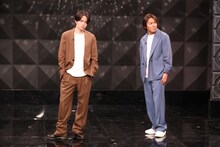 左から、菊池風磨、狩野英孝。(c)フジテレビ