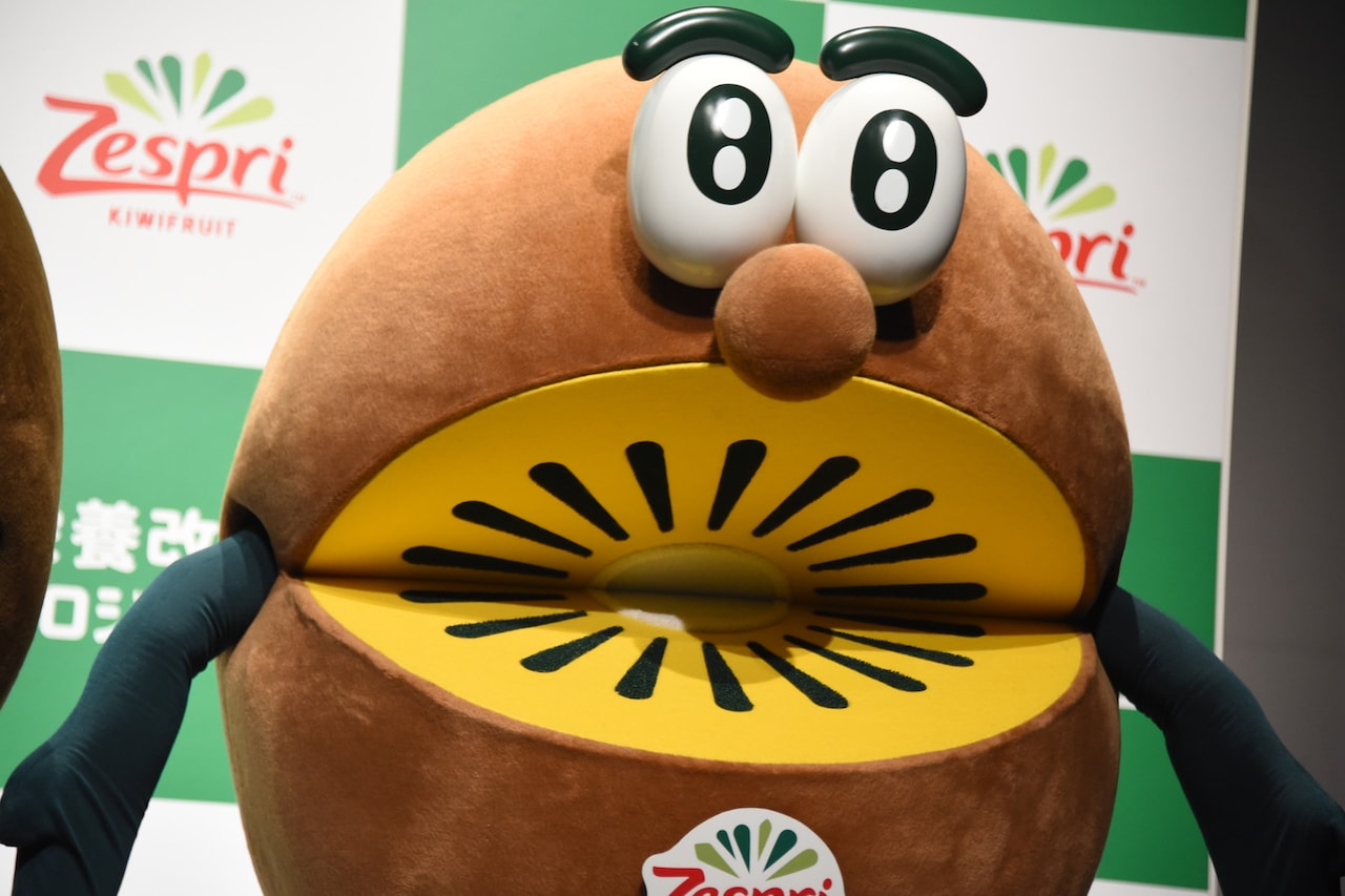 キウイブラザーズのゴールド。 - Aマッソ加納、ゼスプリPRイベントで