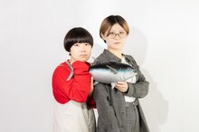 にぼしいわし。左からにぼし、いわし。