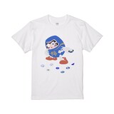エアコンぶんぶんお姉さんのキーワードから制作されたTシャツ。
