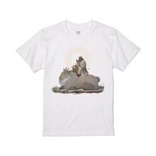 金属バットのキーワードから制作されたTシャツ。