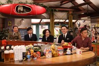 左からザ・パンチ、ガクテンソク、ナインティナイン岡村。(c)関西テレビ